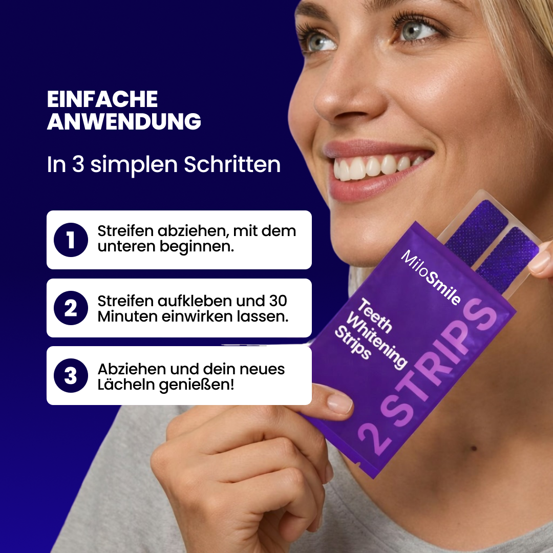 MiloSmile PureWhite Streifen