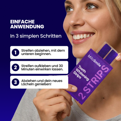 MiloSmile PureWhite Streifen
