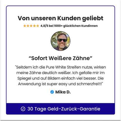 MiloSmile PureWhite Streifen